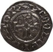 Denier - Charles III Verdun mint obverse image