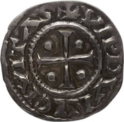 Denier - Charles III Verdun mint, Carolingian Empire, 882-887 reverse image