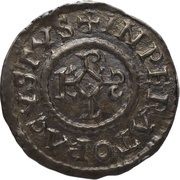 Denier - Charles III Maastricht mint obverse image