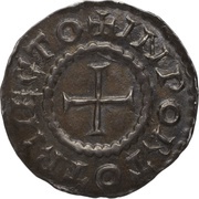 Denier - Charles III Maastricht mint, Carolingian Empire, 882-887 reverse image