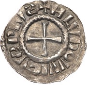 Denier - Louis IV the Child Strasbourg mint obverse image