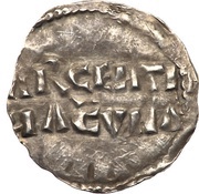 Denier - Louis IV the Child Strasbourg mint, Carolingian Empire, 899-911 reverse image