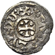 Denier - Charles III Toul mint obverse image
