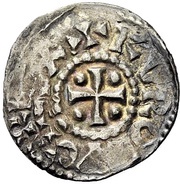 Denier - Charles III Cologne mint obverse image