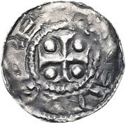 Denier In the name of Henry I obverse image