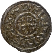 Denier - Charles de Provence Arles, Carolingian Empire, 855-863 reverse image