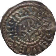Denier - Charles II Vienne mint obverse image