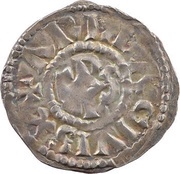 Denier - Carloman II Arles mint, Carolingian Empire, 879-884 reverse image