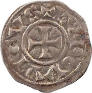 Denier - Louis III the Blind Arles mint obverse image