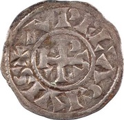 Denier - Louis III the Blind Arles mint, Carolingian Empire, 890-901 reverse image