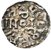 Denier - Immobilization in the name of Otto I, Carolingian Empire, 962-1000 reverse image