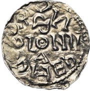 Denier - Immobilization in the name of Otto II, Carolingian Empire, 973-1000 reverse image