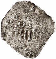 Denier - Gottfried II Herstal mint, Carolingian Empire, 1012-1013 reverse image