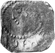 Denier - Theodoric I Ayl mint obverse image