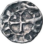 Obol - Henri I Verdun mint, Carolingian Empire, 925-936 reverse image