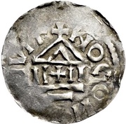 Denier - Arnulf Mainz mint, Carolingian Empire, 887-899 reverse image