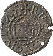 Denier - Arnulf Regensburg mint, Carolingian Empire, 887-899 reverse image