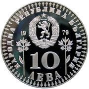 10 Leva International Year of the Child obverse image