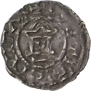 Denier - Henry I Metz mint, Carolingian Empire, 919-936 reverse image