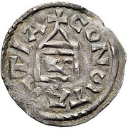 Denier - Henry I Konstanz mint, Carolingian Empire, 919-936 reverse image