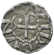Denier - Henry I Verdun mint, Carolingian Empire, 925-936 reverse image