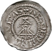 Denier - Otto I Strasbourg mint, Carolingian Empire, 936-962 reverse image