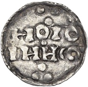 Denier - Otto I Huy mint, Carolingian Empire, 936-962 reverse image