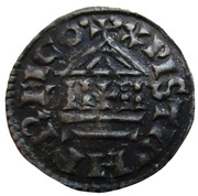 Denier - Lothair I Temple; Christian legend, Carolingian Empire, 840-850 reverse image