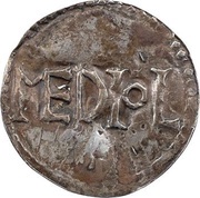 Denier - Lothair I Milan mint, Carolingian Empire, 840-855 reverse image