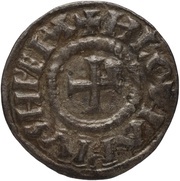 Denier - Lothair I Dorestad mint obverse image