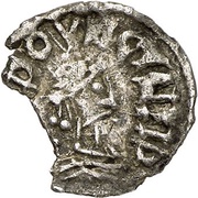 Obol - Louis I Arles mint; City gate obverse image