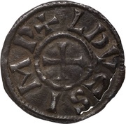 Obol - Louis I Narbonne mint obverse image