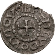 Obol - Louis I Rouen mint obverse image