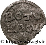 Obol - Louis I Rouen mint, Carolingian Empire, 818-823 reverse image