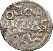 Obol - Louis I Toulouse mint, Carolingian Empire, 818-823 reverse image