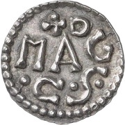 Denier - Pepin the Short Mainz mint, Carolingian Empire, 751-768 reverse image