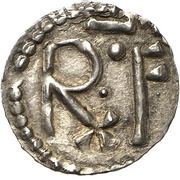 Denier - Pepin the Short Besancon mint obverse image