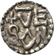 Denier - Pepin the Short Besancon mint, Carolingian Empire, 751-768 reverse image
