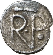 Denier - Pepin the Short Saint Mary church of Laon obverse image