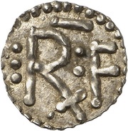 Denier - Pepin the Short Saint Martin abbey of Tours; RxF obverse image