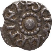 Denier - Pepin the Short Saint Martin abbey of Tours; PIPI REX, Carolingian Empire, 751-768 reverse image