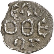 Denier - Pepin the Short in the name of Robert, Carolingian Empire, 754-768 reverse image