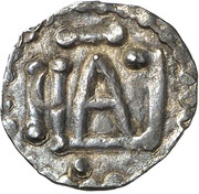 Denier - Pepin the Short Chalon mint, Carolingian Empire, 751-768 reverse image