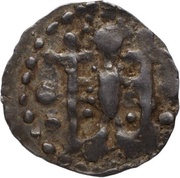 Denier - Pepin the Short Chartres mint; RxF, Carolingian Empire, 751-768 reverse image