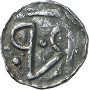 Denier - Pepin the Short Condé-sur-l'Escaut mint obverse image