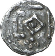 Denier - Pepin the Short Condé-sur-l'Escaut mint, Carolingian Empire, 751-768 reverse image