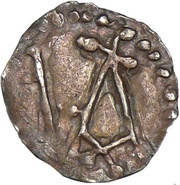 Denier - Pepin the Short Nantes mint, Carolingian Empire, 751-768 reverse image