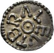 Denier - Carloman I moneyer Liutprand, Carolingian Empire, 768-771 reverse image
