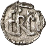 Denier - Carloman I Clermont-Ferrand mint obverse image