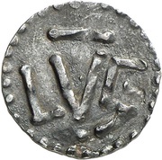 Denier - Carloman I Lyon mint, Carolingian Empire, 768-771 reverse image